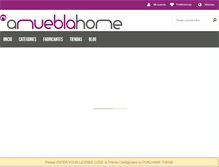 Tablet Screenshot of amueblahome.com